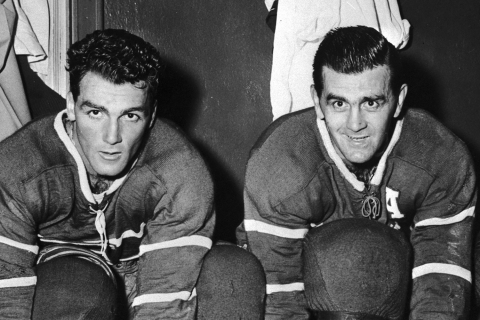 Henri and Maurice Richard Lacing Boots